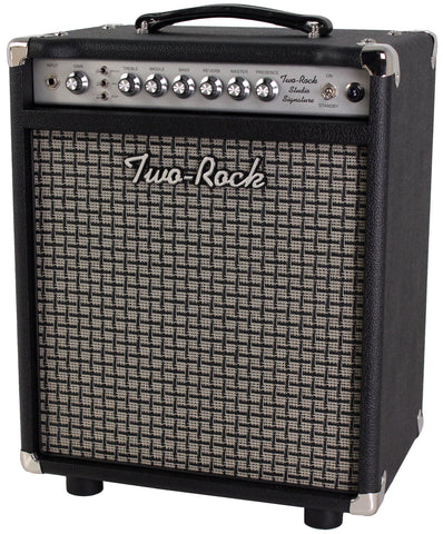 Two-Rock Studio Signature 1x12 Combo Amplifier, Black, Large Check, Silverface - Humbucker Music