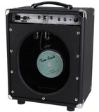 Two-Rock Studio Signature 1x12 Combo Amplifier, Black, Silverface, Modern Silver Grille