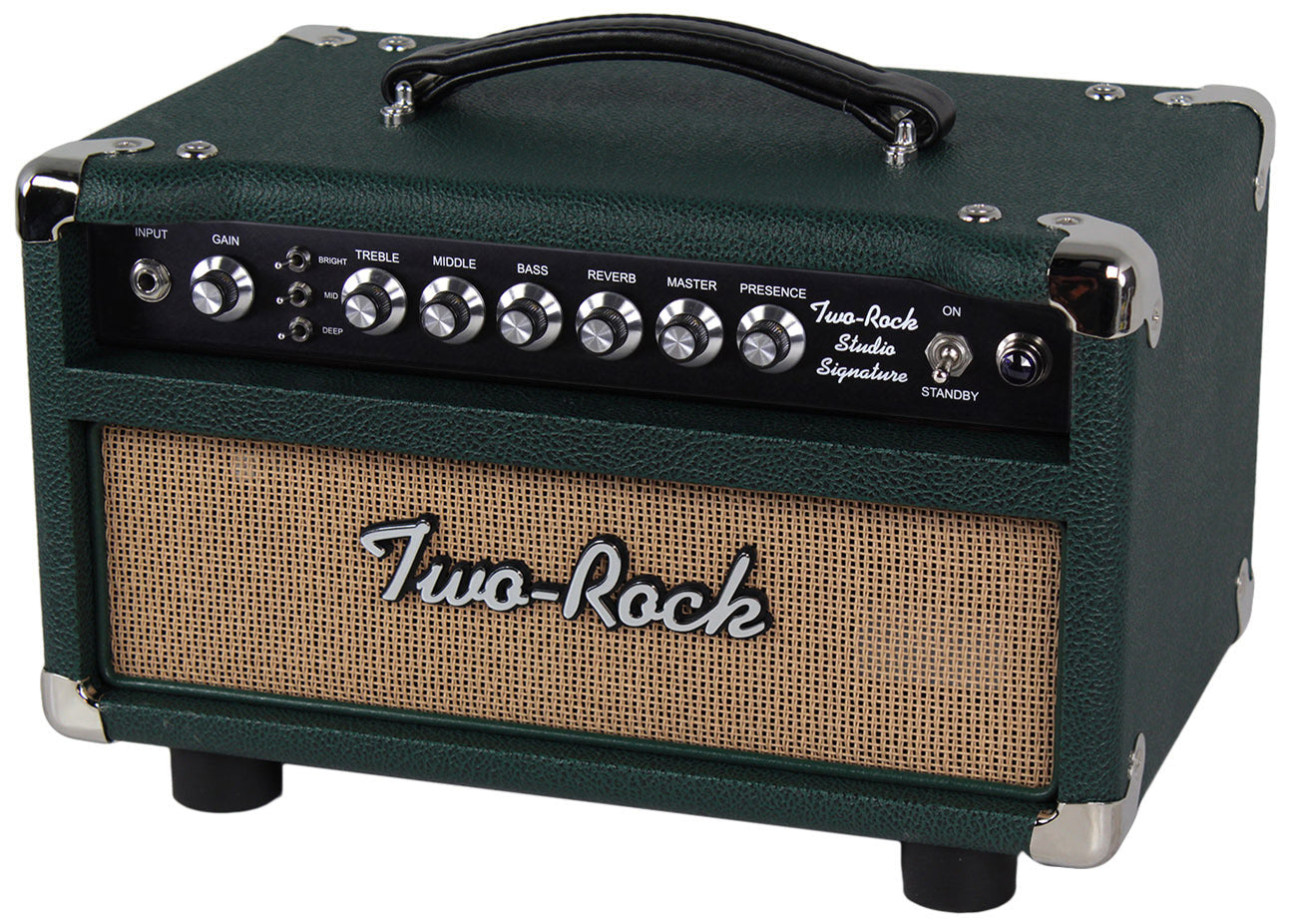 偉大な Studio Two-Rock Signature Green British Cab, 1x12 Head, バッグ