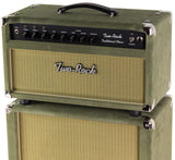Two-Rock Traditional Clean 100/50 Head, 2x12 Cab, Moss Green Suede