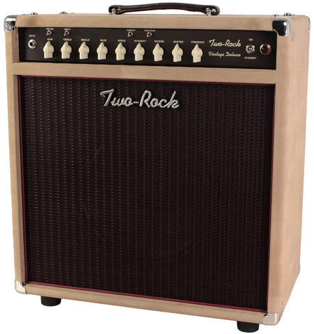 Two-Rock Vintage Deluxe 40/20 1x12 Combo, Dogwood Suede, Oxblood, B-Stock