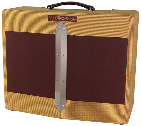 Victoria Amplifier 20210 2x10 Combo, V-Front, Half Power Switch - B-Stock