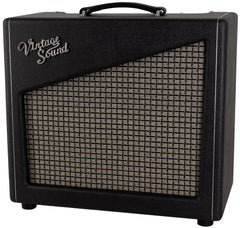 Vintage Sound Retro 25 1x12 Combo Amp, Black, Large Check Grille