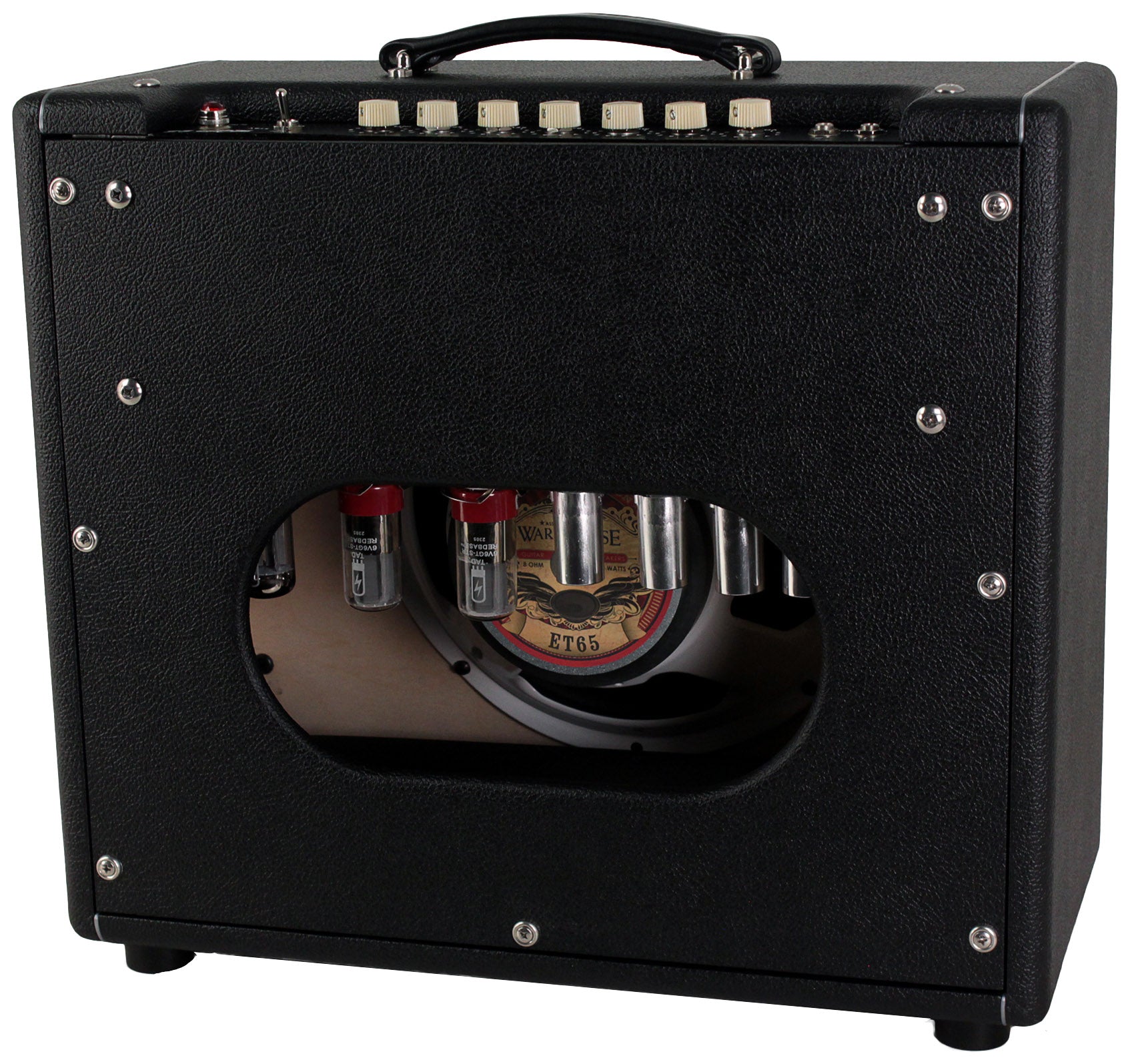 Vintage Sound Retro 25 1x12 Combo Amp, Black, Large Check
