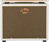 Suhr 1x12 Speaker Cabinet - Ivory / Gold Grille