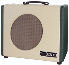 Carr Mercury V 1x12 Combo Amp, Cream, Emerald Green