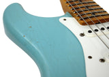 Fender Custom Shop 1955 Journeyman Relic Stratocaster - Aged Daphne Blue - NAMM