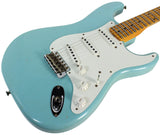 Fender Custom Shop 1955 Journeyman Relic Stratocaster - Aged Daphne Blue - NAMM