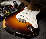 Fender Custom Shop 1955 Heavy Relic Stratocaster - Wide Fade 2-Tone Sunburst