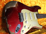 Fender Custom Shop 1959 Heavy Relic Stratocaster - Aged Candy Apple Red - NAMM
