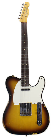Fender Custom Shop 1959 Relic Tele Custom - Faded Chocolate 3-Tone Sunburst - NAMM