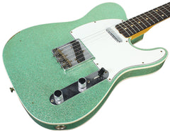 Fender Custom Shop 1960 Relic Tele Custom - Sea Foam Sparkle - NAMM