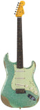Fender Custom Shop 60s Heavy Relic Compound Radius Strat - Sea Foam Green Sparkle - NAMM