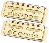 Lollar Gold Foil Surface Mount Pickup Set, Gold