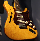 Fender Custom Shop Artisan Stratocaster Thinline - AAAA Maple Flame Burl Top