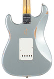 Fender Custom Shop 58 Relic Strat Guitar, Super Faded Ice Blue Metallic
