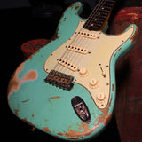 Fender Custom Shop 1960 Relic Stratocaster, Faded, Aged Sea Foam Green