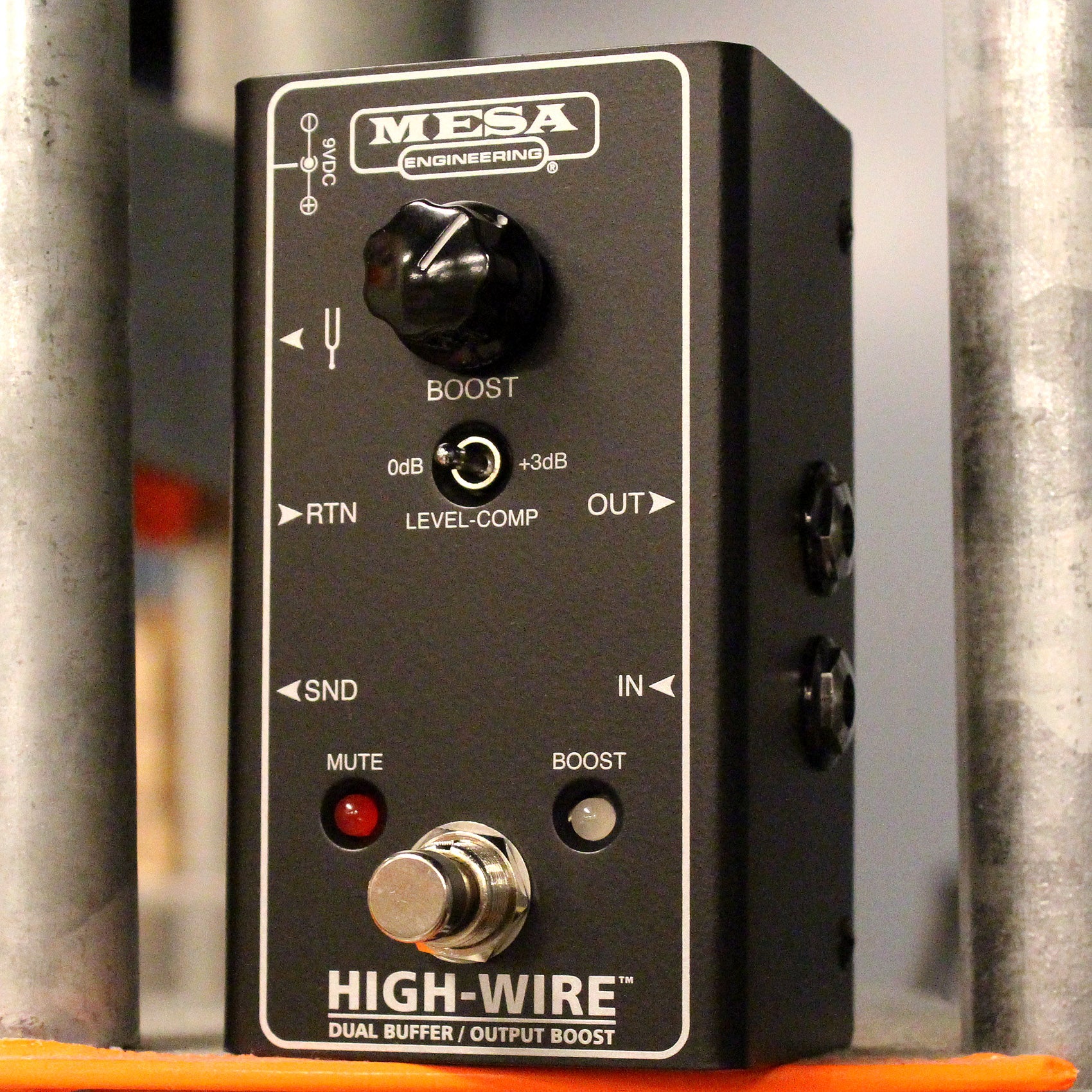 mesa boogie dual rectifier pedal Mesa Boogie High-Wire Dual Buffer & Line Driver Pedal