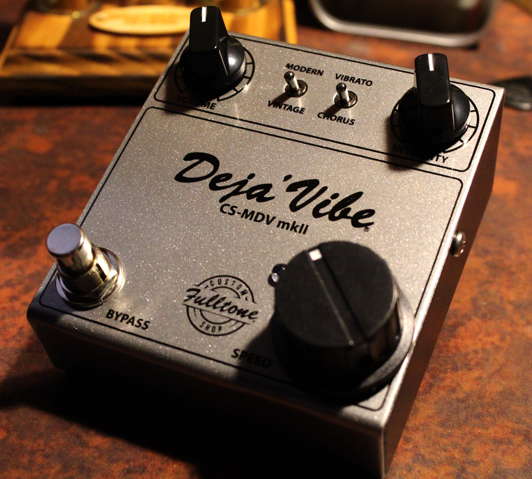 Fulltone Custom Shop Mini DejaVibe MKII Pedal