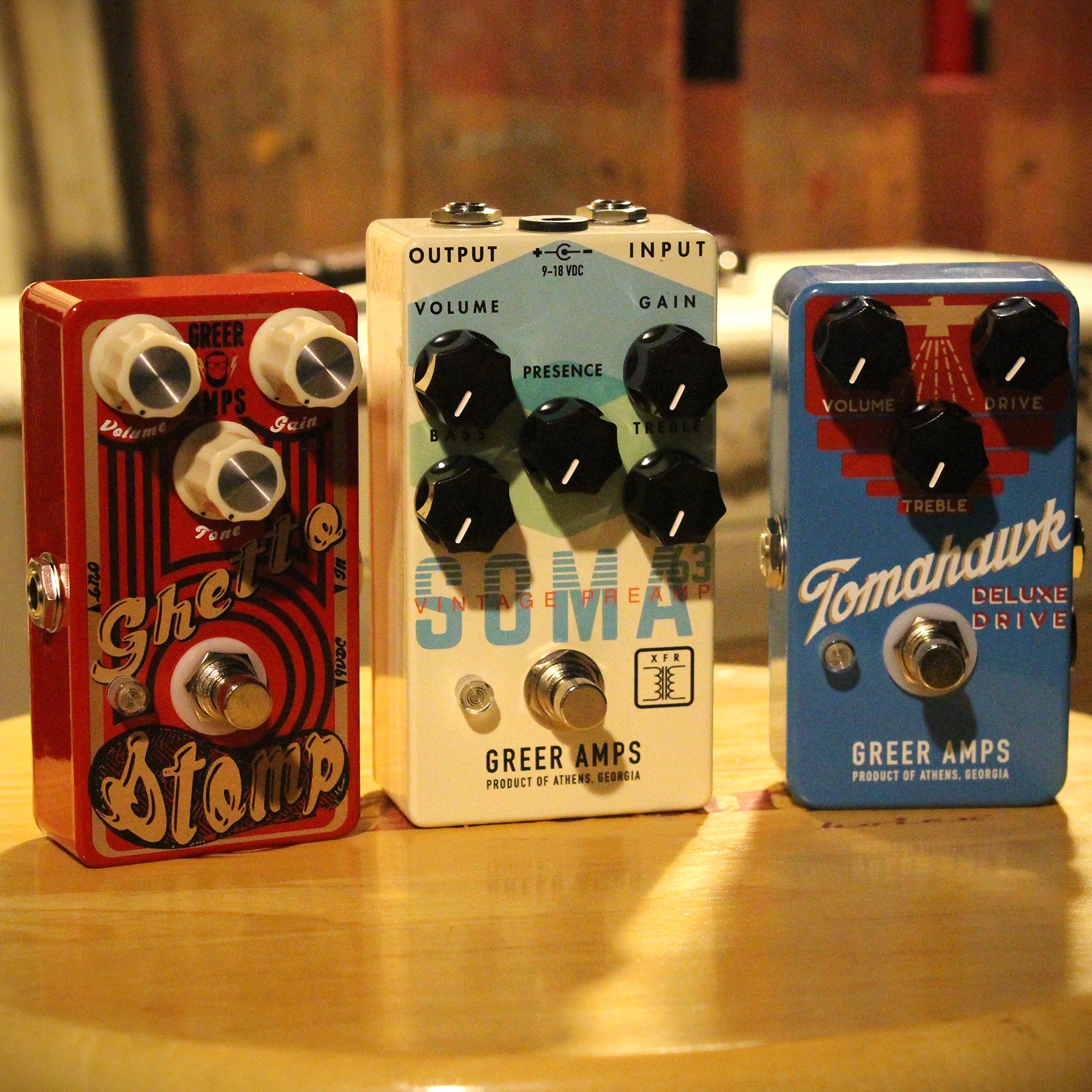 ghetto stomp pedal Greer Ghetto Stomp Overdrive Distortion Pedal