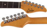Suhr Classic S Antique Guitar, 3-Tone Burst, Rosewood
