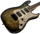 Suhr Custom Standard Guitar in Faded Trans Green Burst