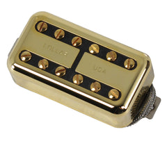 Lollar Lollartron Humbucker Pickup, Bridge, Gold