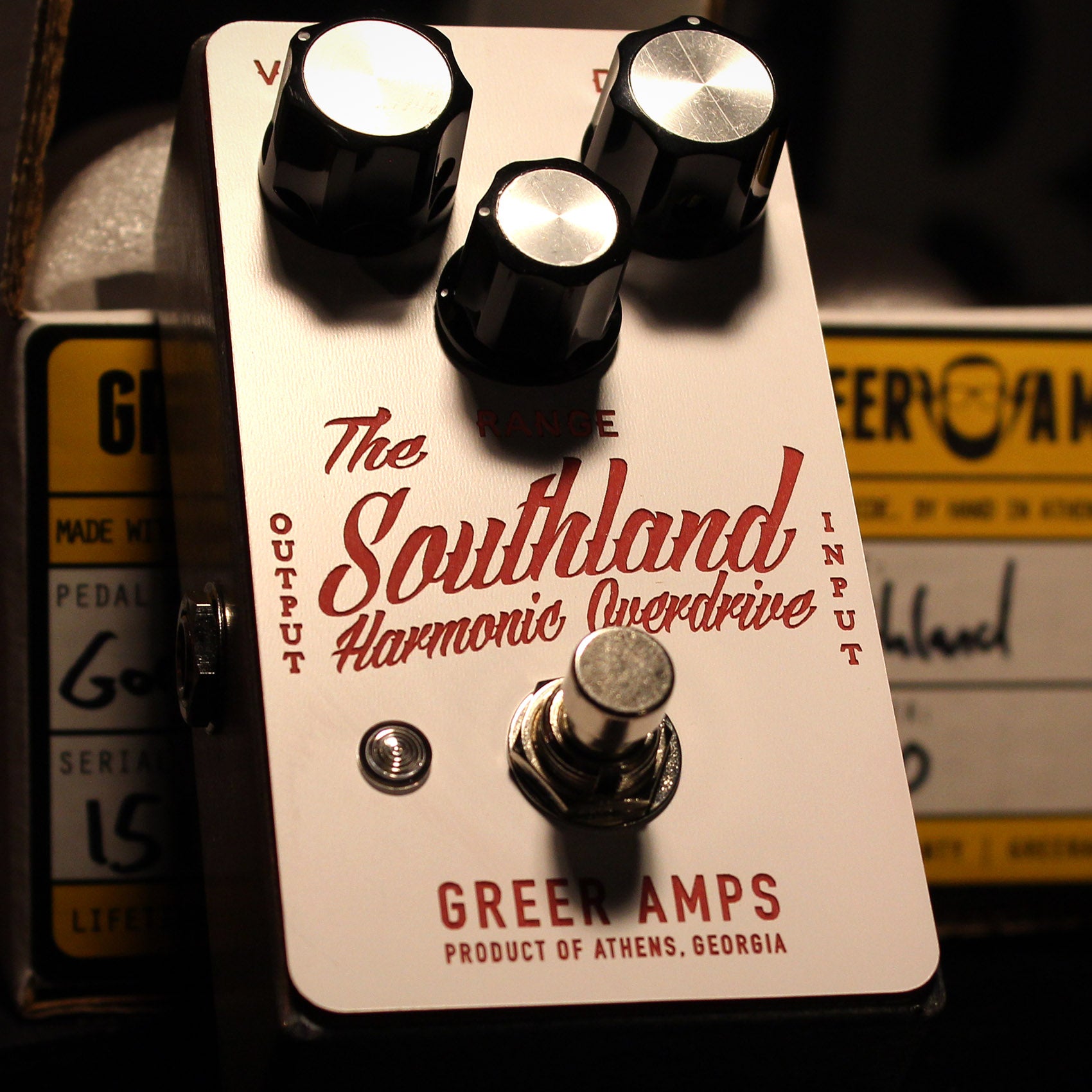 harmonic pedal Greer Southland Harmonic Overdrive Pedal