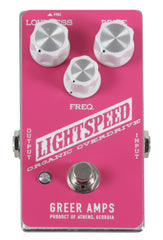 Greer Lightspeed Organic Overdrive Pedal - Pink/ White