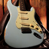 Fender Custom Shop Limited 1960 Relic Stratocaster, Aged Daphne Blue