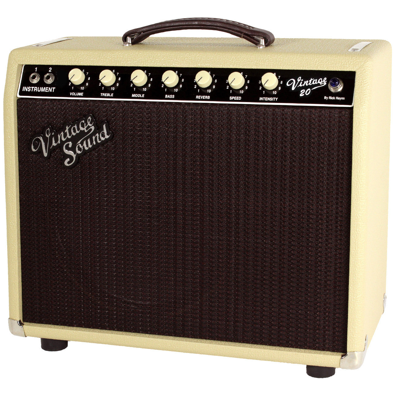 Vintage Sound Vintage 20 Combo, Blonde, Oxblood | Humbucker Music