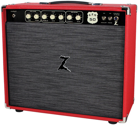 Dr. Z EZG-50 1x12 Combo - Red - ZW Grill