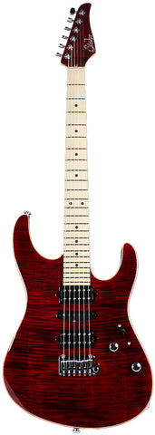 Suhr Modern Pro Guitar, Chili Pepper Red, Maple, HSH