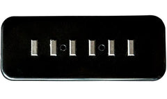 Lollar P-90 Staple Neck Pickup, Black