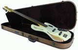 Nash JB-63 Bass Guitar, Olympic White over 3 Tone Sunburst