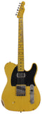 Nash T-52 Guitar, Butterscotch Blonde, Lollartron, Medium Aging - Humbucker Music