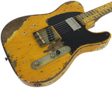 Nash T-52 Guitar, Vintage Amber, Humbucker, Extra-Heavy Relic