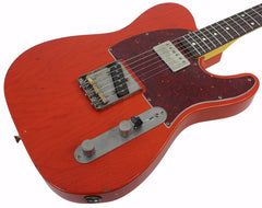 Nash T-63 Guitar, Gretsch Orange, Humbucker Neck