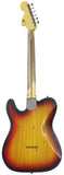 Nash T-72DLX Guitar, 3 Tone Sunburst, Medium Aging