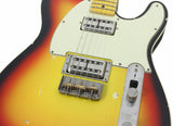 Nash T-2HB Guitar, 3 Tone Sunburst, Lollartrons, Maple