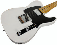 Suhr Classic T Antique Guitar - Trans White, HS