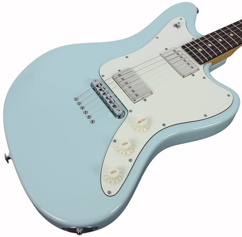 Suhr Classic JM Guitar, Sonic Blue, HH, TP6