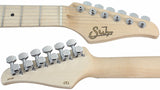 Suhr Throwback Standard Pro Guitar, Trans Teal, Maple