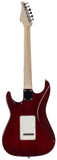 Suhr Throwback Standard Pro Guitar, Trans Red, Maple