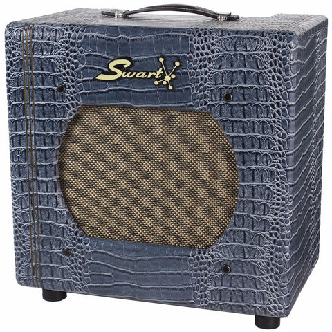 Swart STR-Tweed Amp, Charcoal Blue Croc
