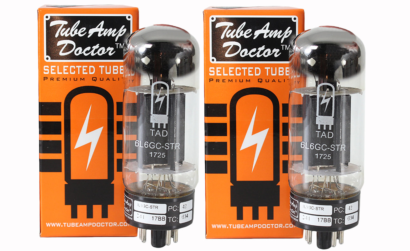 TAD 6L6GC-STR 真空管 ペア TAD Tube Amp Doctor 6L6GC-STR, Matched Pair, Premium Selected