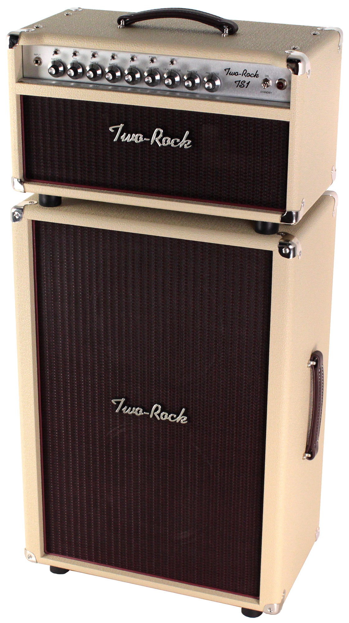 Two-Rock TS1 Tone Secret 100/50 Watt Head, 2x12 Cab, Blonde | Humbucker  Music