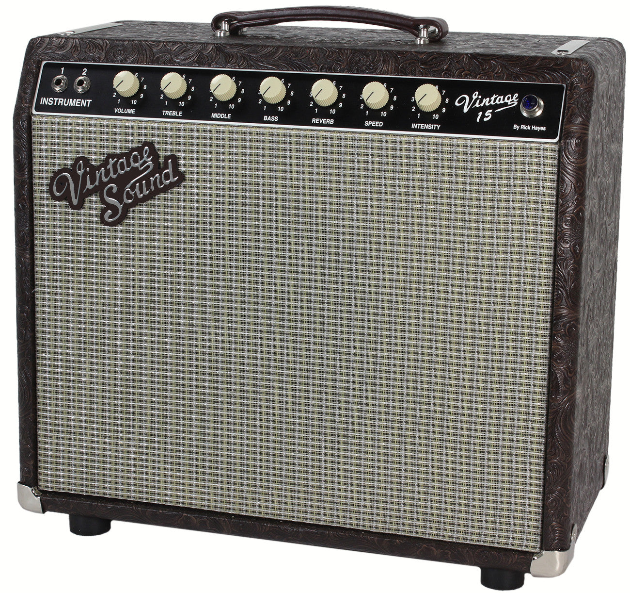 Vintage Sound Vintage 15 Combo, Brown Western | Humbucker Music