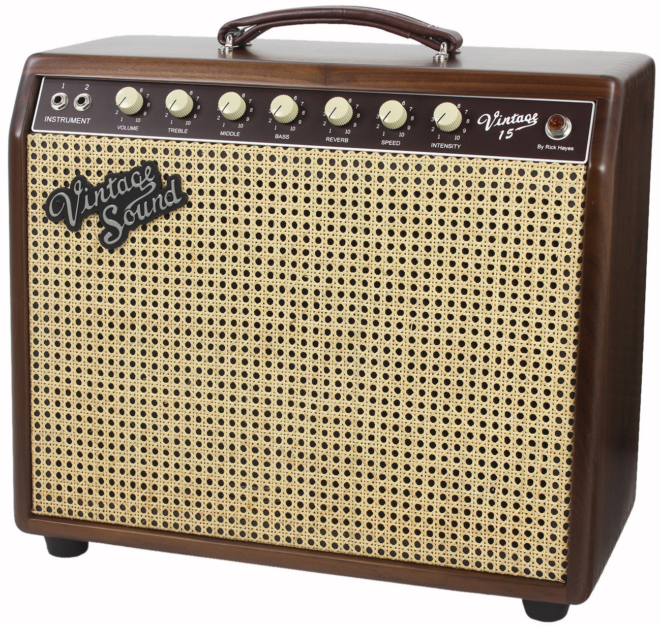 Vintage Sound Vintage 15 Combo, Walnut Hardwood | Humbucker Music