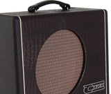 Carr Mercury V 1x12 Combo Amp, Black Tolex, Brown Gator